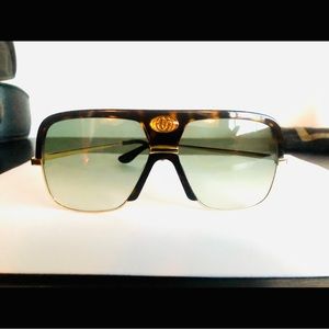 Gucci oversized gradient sunglasses